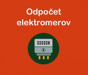 Odpočet elektromerov