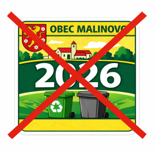 Nálepky na zberné nádoby zrušené